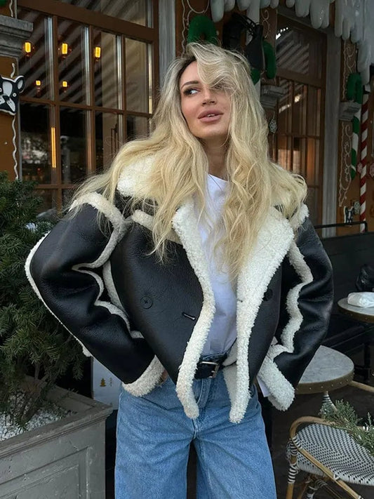 Emma | Stilvoller Übergroßer Wintermantel Damen Lang 0