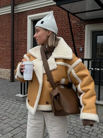 Emma | Stilvoller Übergroßer Wintermantel Damen Lang 3