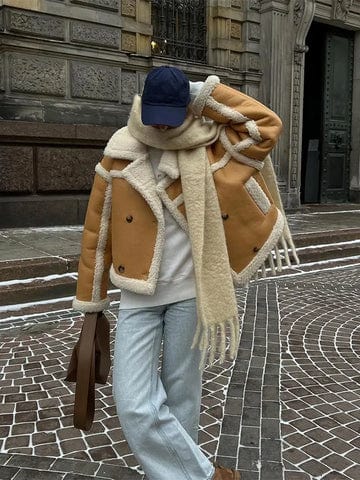 Emma | Stilvoller Übergroßer Wintermantel Damen Lang 6