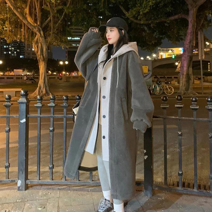 Erika | Lange Winterjacke mit Kapuze für Damen 1
