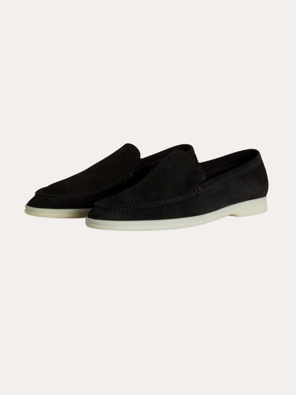 Ethan | Elegante Wildleder Loafers Herren Schwarz 0