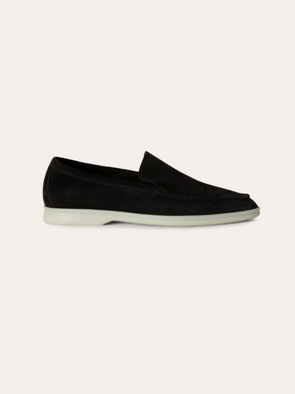 Ethan | Elegante Wildleder Loafers Herren Schwarz 3