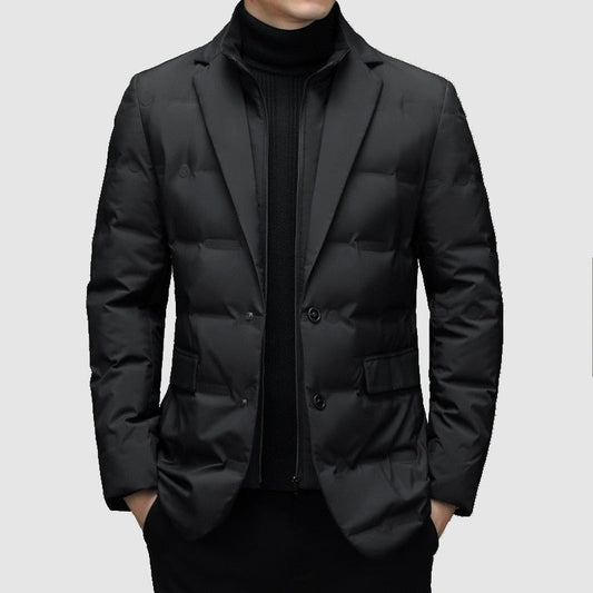 Ethan | Eleganter Warmer Herrenmantel Lang für Winter 0