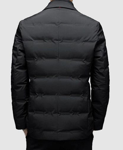 Ethan | Eleganter Warmer Herrenmantel Lang für Winter 2