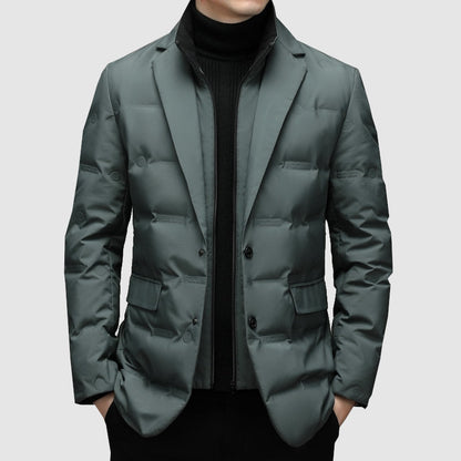 Ethan | Eleganter Warmer Herrenmantel Lang für Winter 3