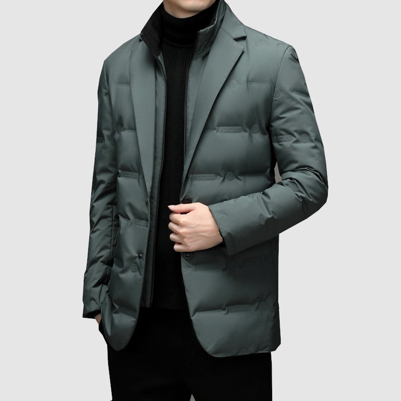 Ethan | Eleganter Warmer Herrenmantel Lang für Winter 4