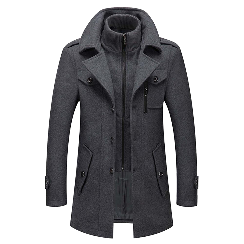 Ethan | Eleganter Warmer Wintermantel Herren 3