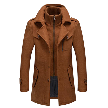 Ethan | Eleganter Warmer Wintermantel Herren 5