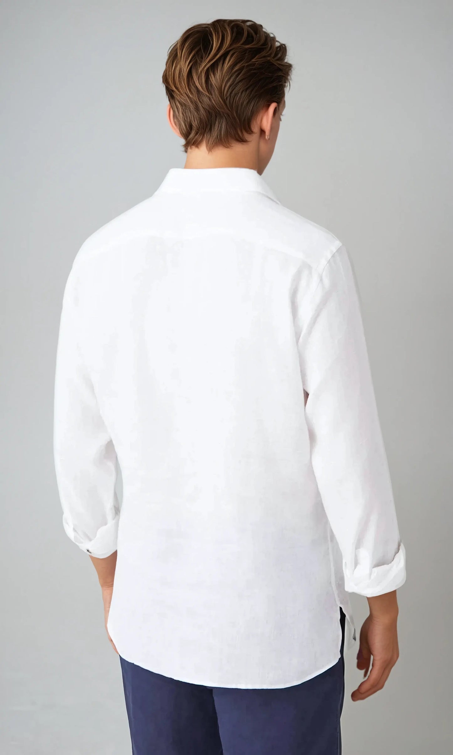 Ethan | Elegantes Leinen Hemd Herren für Sommer mit Modernem Design 4