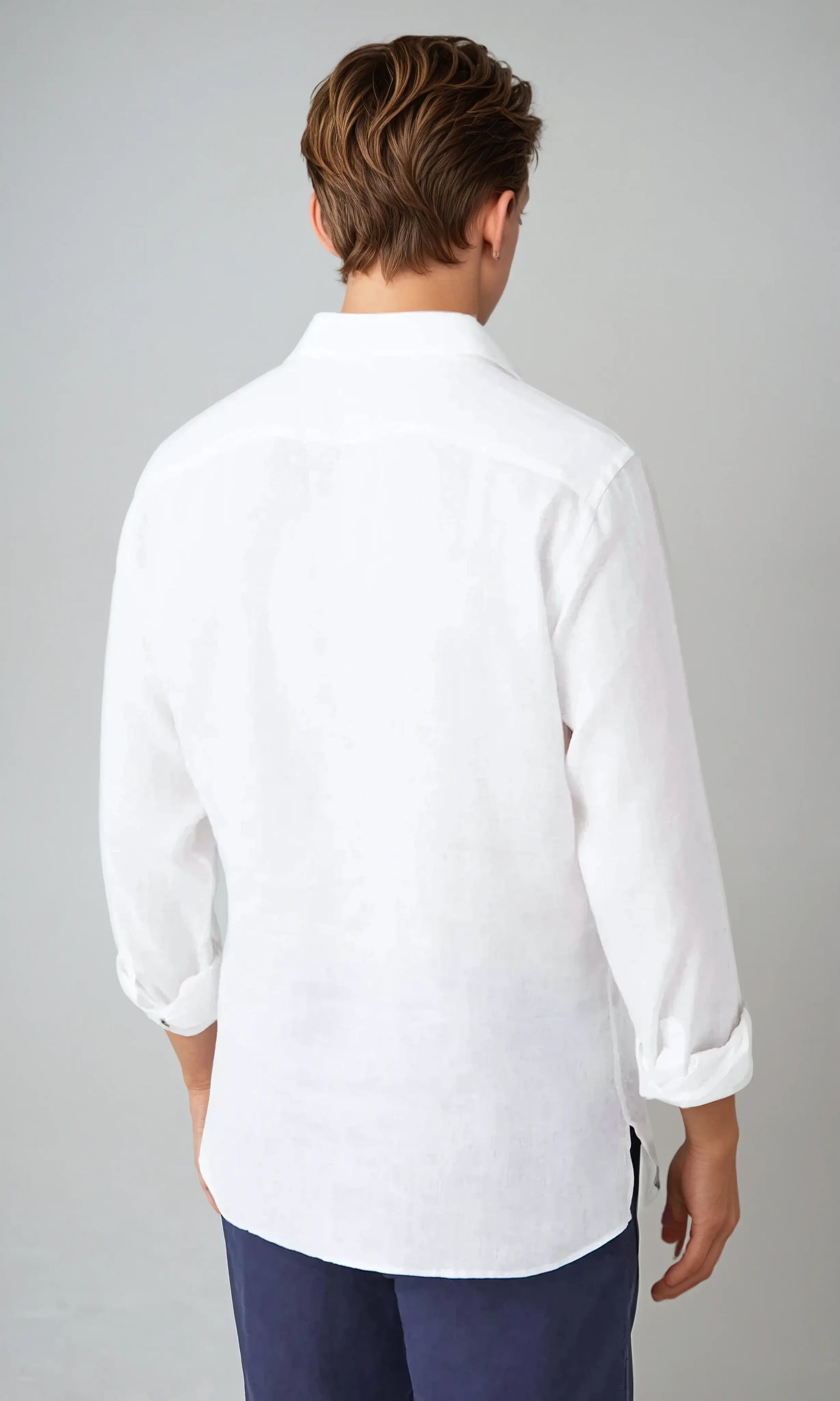 Ethan | Elegantes Leinen Hemd Herren für Sommer mit Modernem Design 4