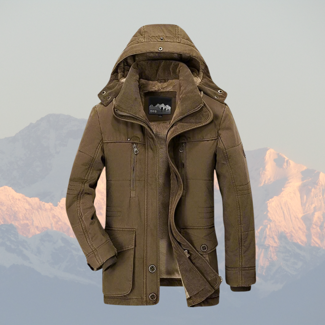 Ethan | Robuster Wasserresistenter Winterparka 2