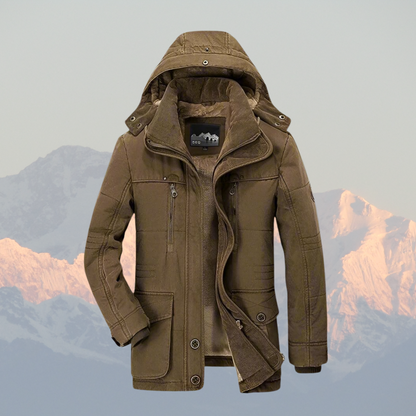 Ethan | Robuster Wasserresistenter Winterparka 2