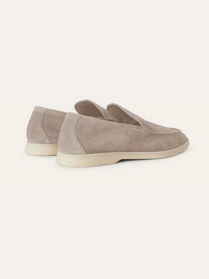Ethan | Stilvolle Atmungsaktive Suede Loafers in Beige 2