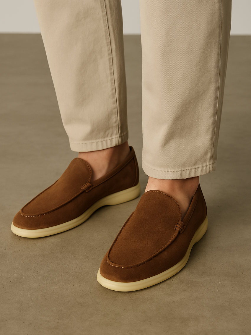Ethan | Stylische Wildleder Loafers Für Herren 1