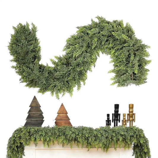 EvergreenCharm – Stimmungsvolle Weihnachtsgirlande aus Zypressenblättern 0