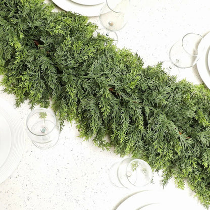 EvergreenCharm – Stimmungsvolle Weihnachtsgirlande aus Zypressenblättern 1