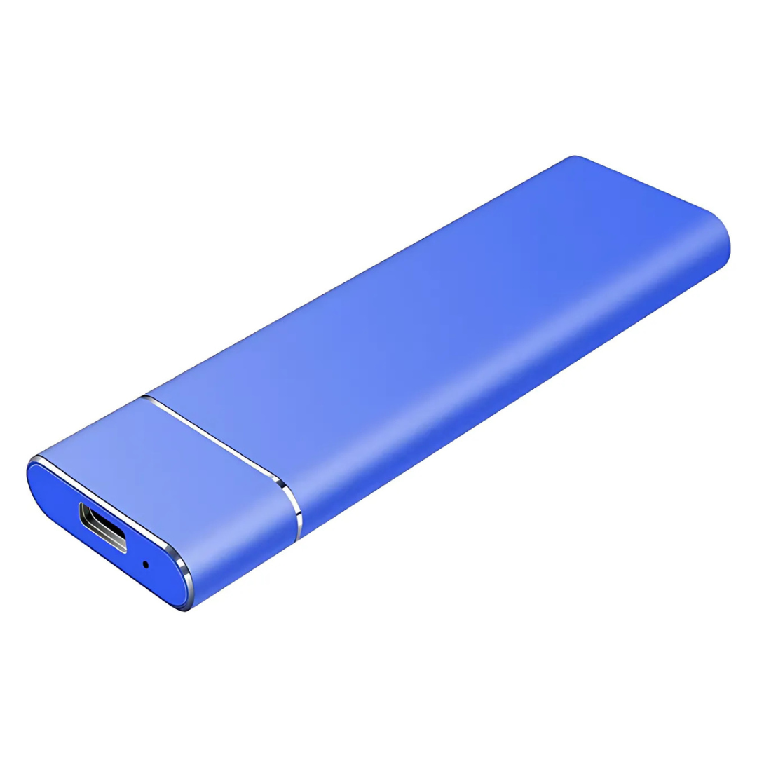 Externe Festplatte 2TB Tragbar Aluminium Gehäuse Hohe Geschwindigkeit USB 3.0 2