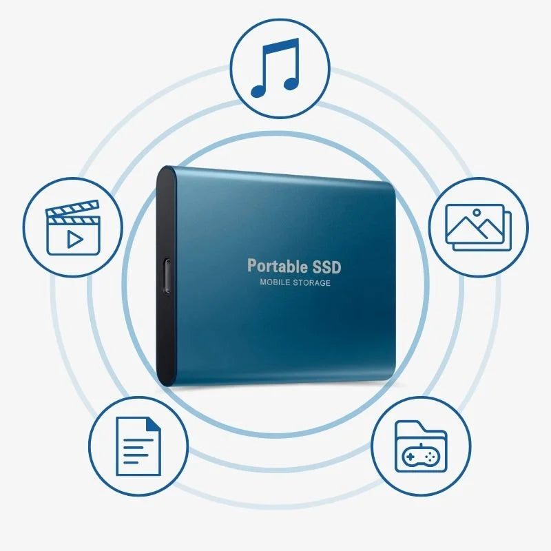 Externe SSD Festplatte 16TB – Tragbare USB 3.2 Speicherlösung mit 1050MB/s für PC, Laptop und Konsole 7