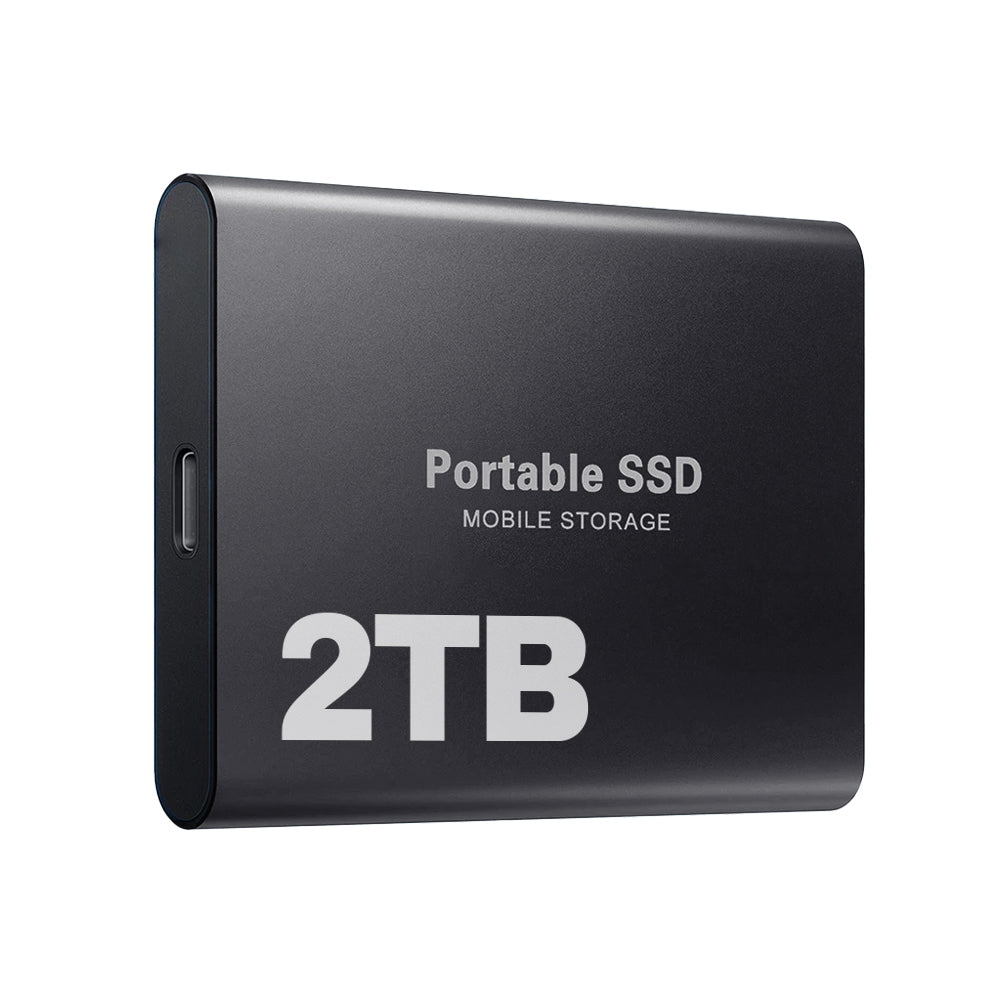 Externe SSD Festplatte Kompakt Hochgeschwindigkeit Tragbar 256GB bis 2TB 0