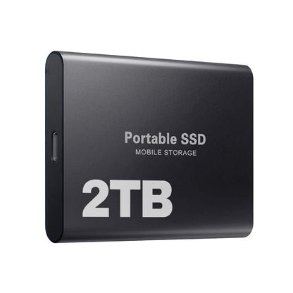 Externe SSD Festplatte Kompakt Hochgeschwindigkeit Tragbar 256GB bis 2TB 0