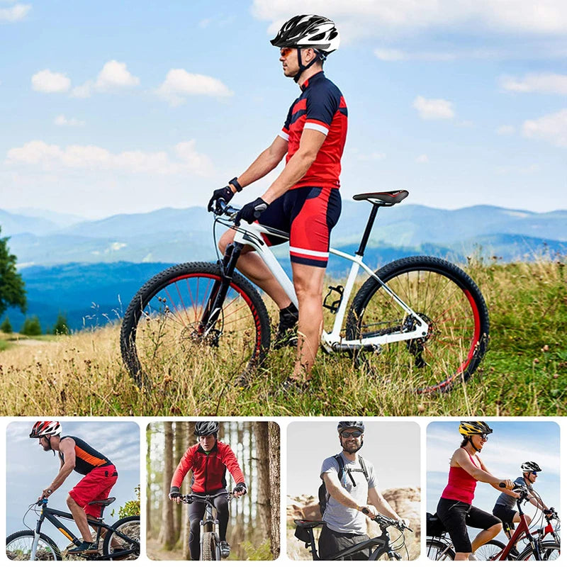 Extra Weicher Gel Fahrradsattel – Ergonomisches Hohldesign für MTB und Straßenradfahren, Rutschfeste Oberfläche, 27,5 x 15 cm 5