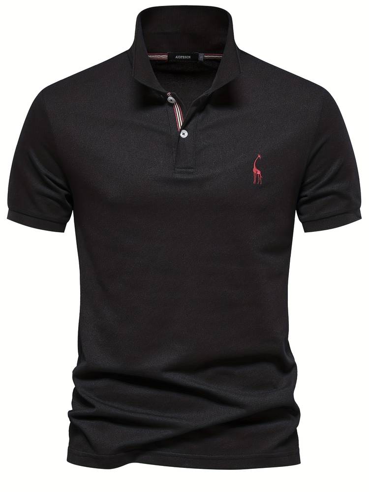 Variant image for Herren Polo Shirt Blau Größe M Baumwolle-1