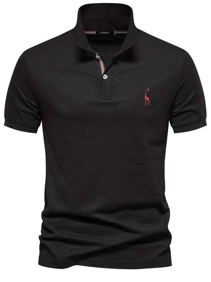 Variant image for Herren Polo Shirt Blau Größe M Baumwolle-4