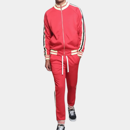 Variant image for Herren Sporttrack Dunkelgrün Größe M Polyester-16