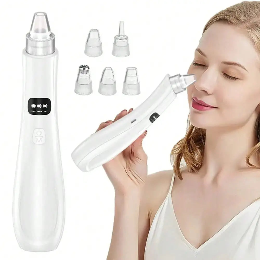 Facial Pore Cleaner Exfoliator 3 Suction Modes Portable Plastic 2