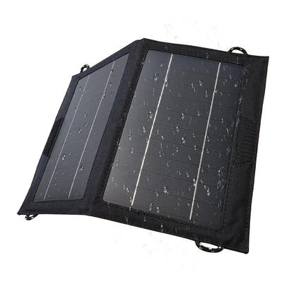 Faltbares 10W Solarpanel für Camping – Ultraleichtes USB-Ladegerät für Outdoor-Aktivitäten, Ideal für Smartphones und Tablets 2