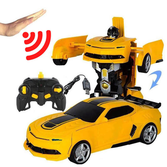 Ferngesteuertes, transformierendes Roboterauto-Spielzeug 0