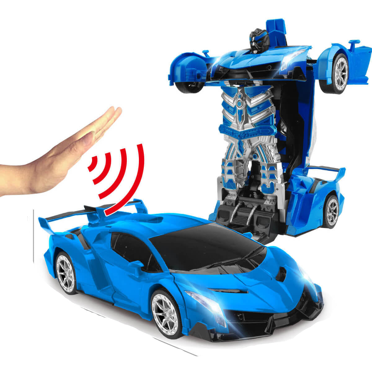 Ferngesteuertes, transformierendes Roboterauto-Spielzeug 1