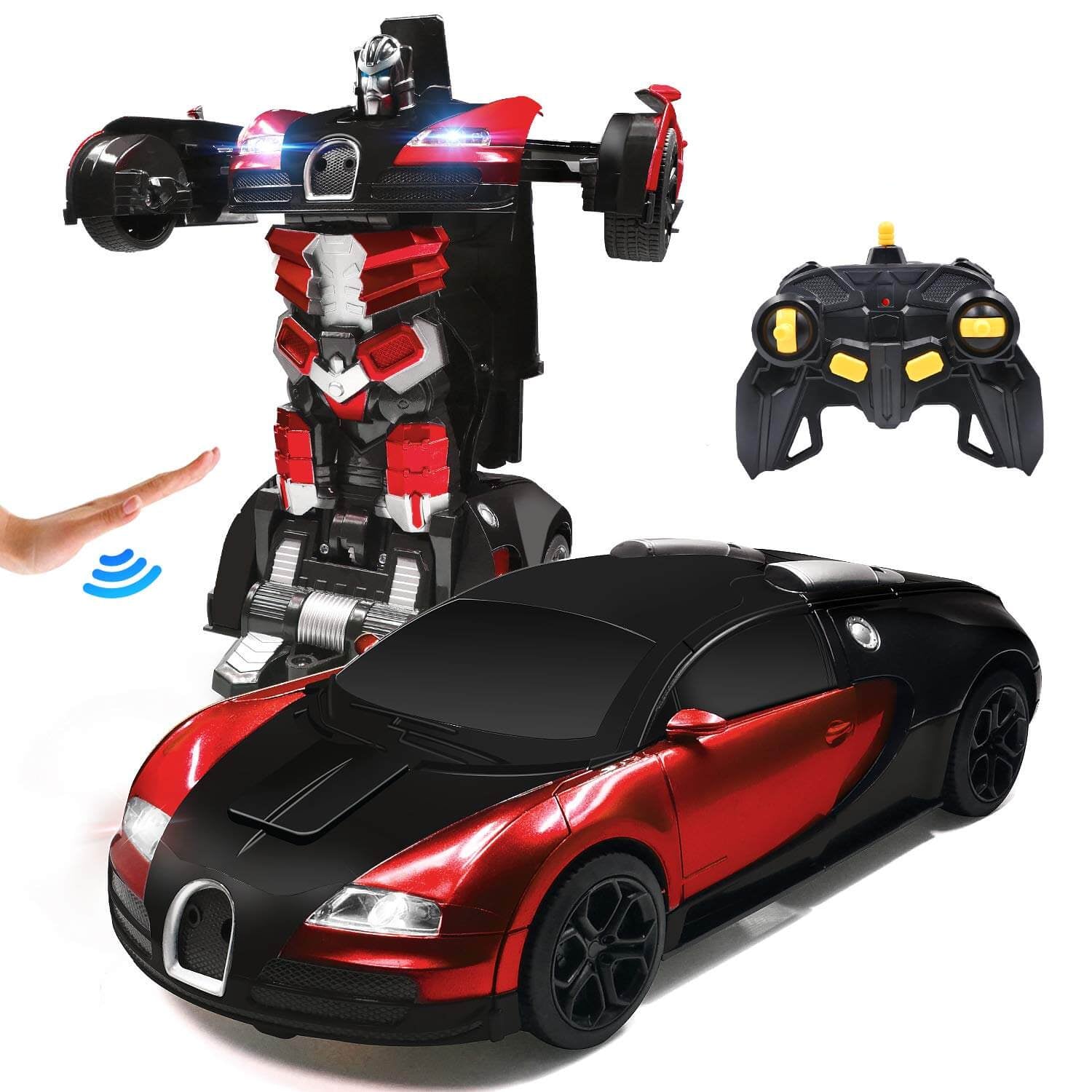 Ferngesteuertes, transformierendes Roboterauto-Spielzeug 4