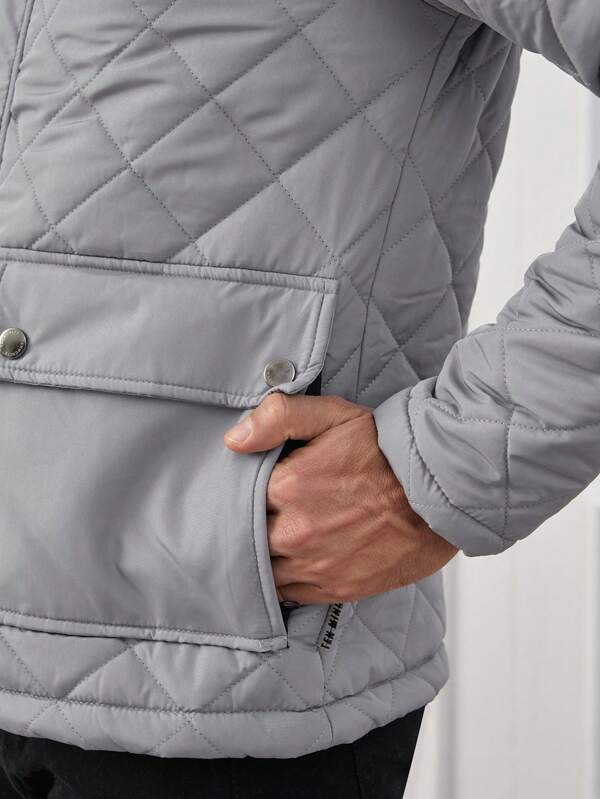 Finn | Klassische Herren-Langarm-Pufferjacke für Winterkomfort 4
