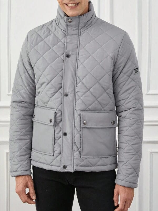 Finn | Klassische Herren-Langarm-Pufferjacke für Winterkomfort 5
