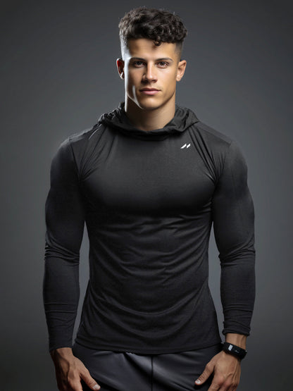 Herren Trainingshemd Atmungsaktiv Flexibel Sportlich Polyester-1