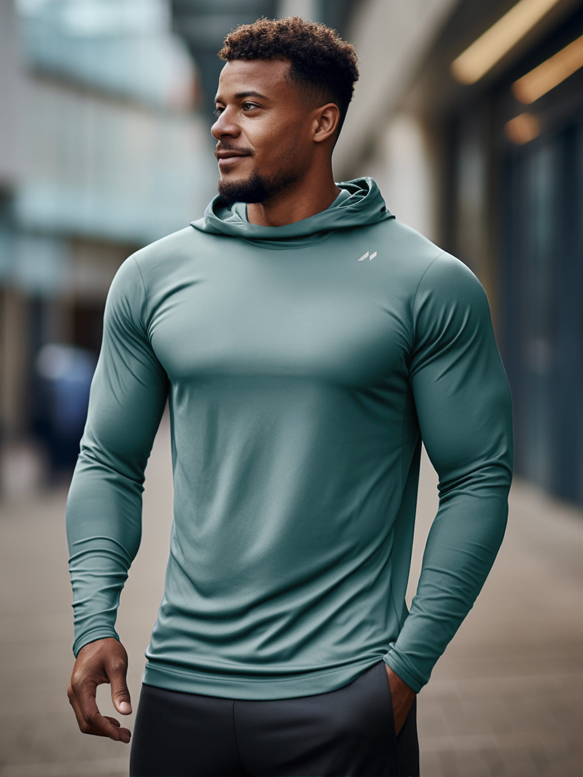 Herren Trainingshemd Atmungsaktiv Flexibel Sportlich Polyester-6