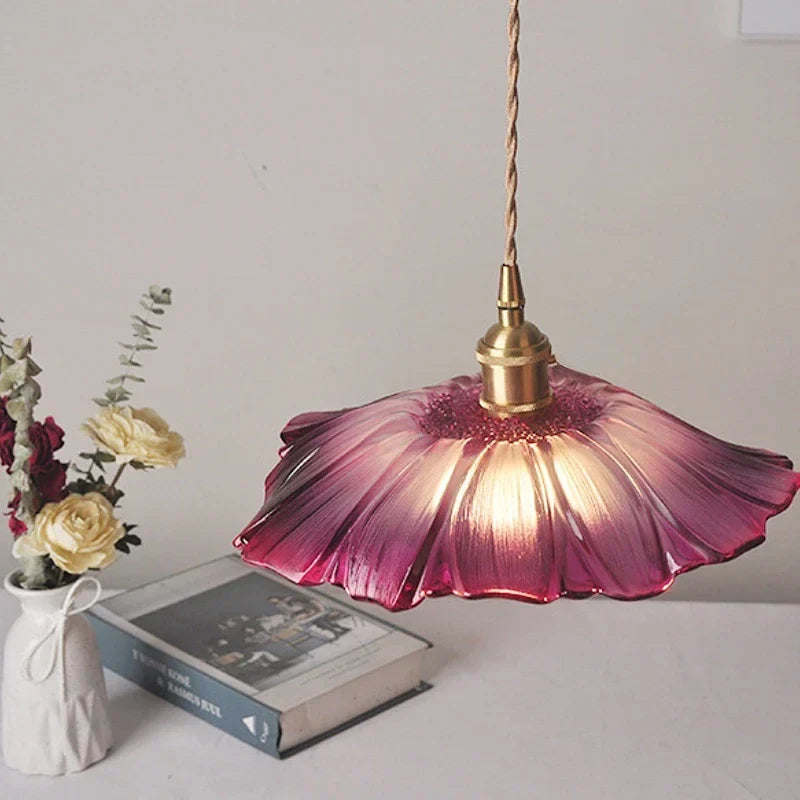 FloralRadiance – Schicke Blumen-Pendelleuchte 2