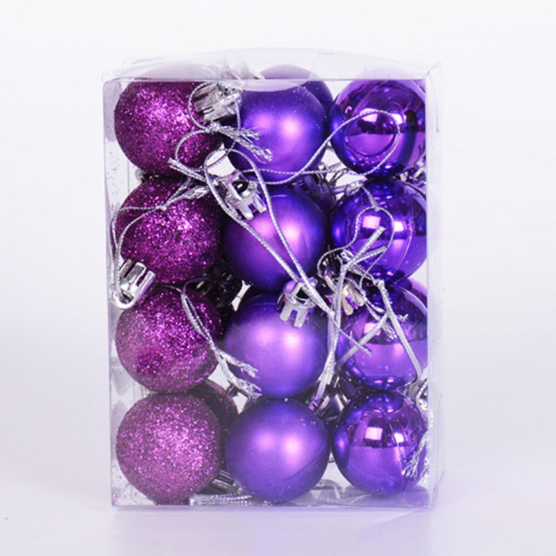 Fluweelzarte Weihnachtsornamente – Bunte Hängende Dekoration für Festliche Stimmung, 4 cm x 4 cm, Nachhaltig und Wiederverwendbar 2