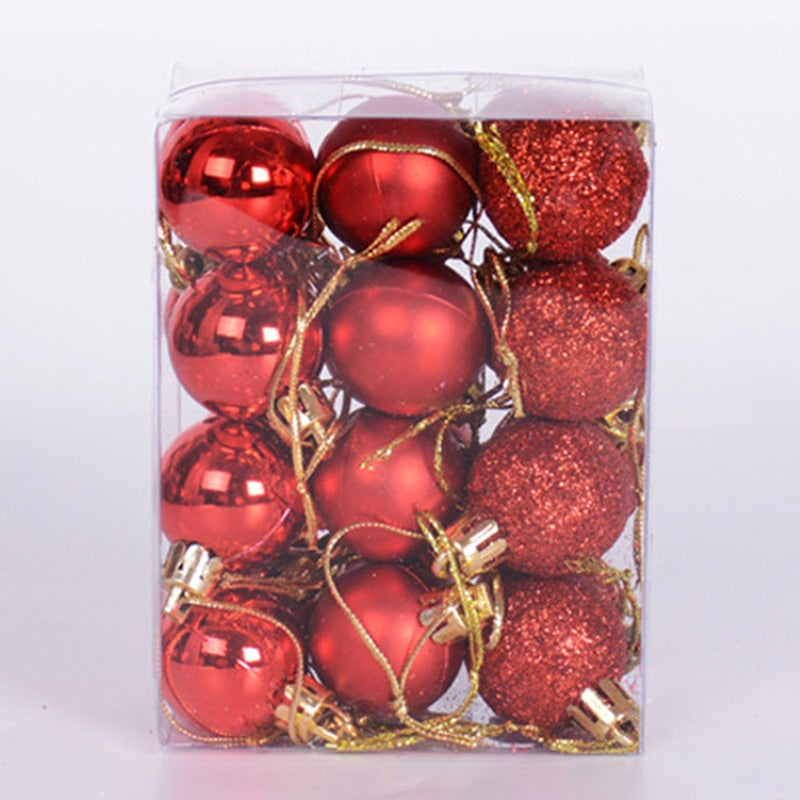 Fluweelzarte Weihnachtsornamente – Bunte Hängende Dekoration für Festliche Stimmung, 4 cm x 4 cm, Nachhaltig und Wiederverwendbar 5