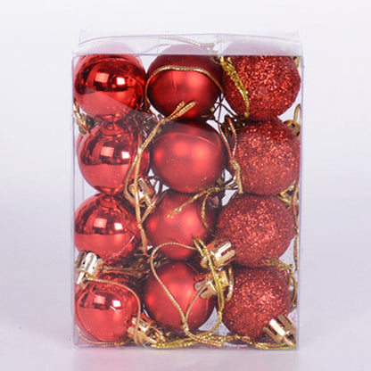 Fluweelzarte Weihnachtsornamente – Bunte Hängende Dekoration für Festliche Stimmung, 4 cm x 4 cm, Nachhaltig und Wiederverwendbar 5