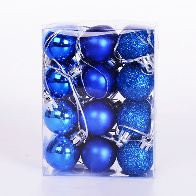 Fluweelzarte Weihnachtsornamente – Bunte Hängende Dekoration für Festliche Stimmung, 4 cm x 4 cm, Nachhaltig und Wiederverwendbar 6