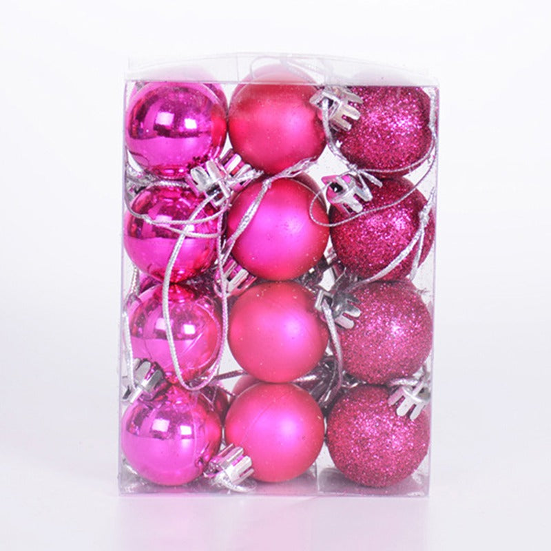 Fluweelzarte Weihnachtsornamente – Bunte Hängende Dekoration für Festliche Stimmung, 4 cm x 4 cm, Nachhaltig und Wiederverwendbar 7