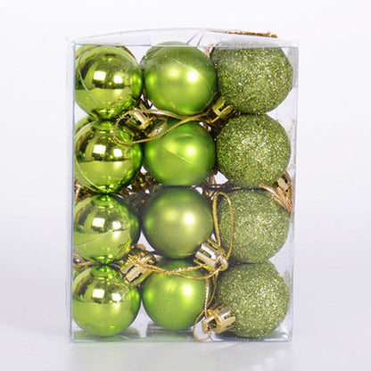 Fluweelzarte Weihnachtsornamente – Bunte Hängende Dekoration für Festliche Stimmung, 4 cm x 4 cm, Nachhaltig und Wiederverwendbar 8