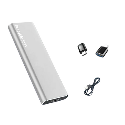 Portable 4TB External Hard Drive – USB-C Port for Fast and Reliable Backup