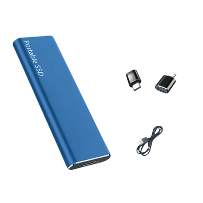 Portable 4TB External Hard Drive – USB-C Port for Fast and Reliable Backup