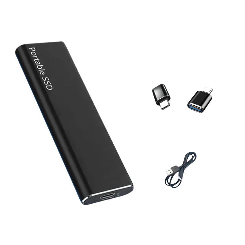 Portable 4TB External Hard Drive – USB-C Port for Fast and Reliable Backup