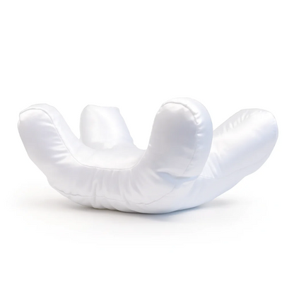 Beauty sleep pillow set – including contoured face pillow and smooth satin pillowcase