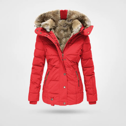 Freya | Elegante Damen Winter Pufferjacke im Parka Design 3
