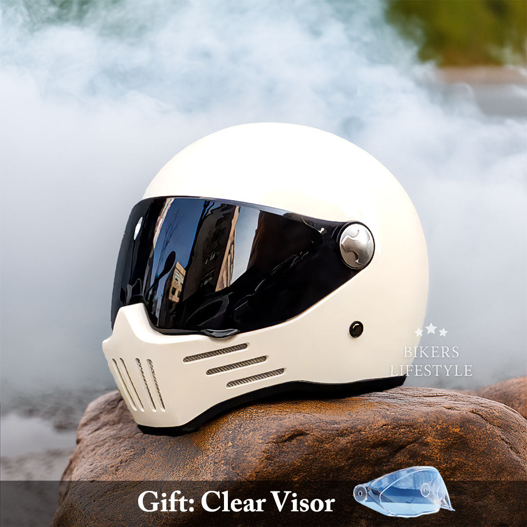 Full Face Motorcycle Helmet DOT ECE Approved High-Quality ABS 4